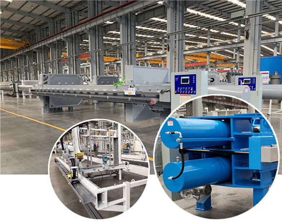 壓濾機機架組裝